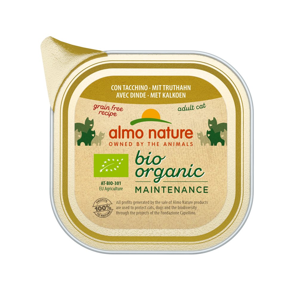 Almo Nature - Almo Nature - Barquettes Sans Céréales pour Chat à la Dinde 85g