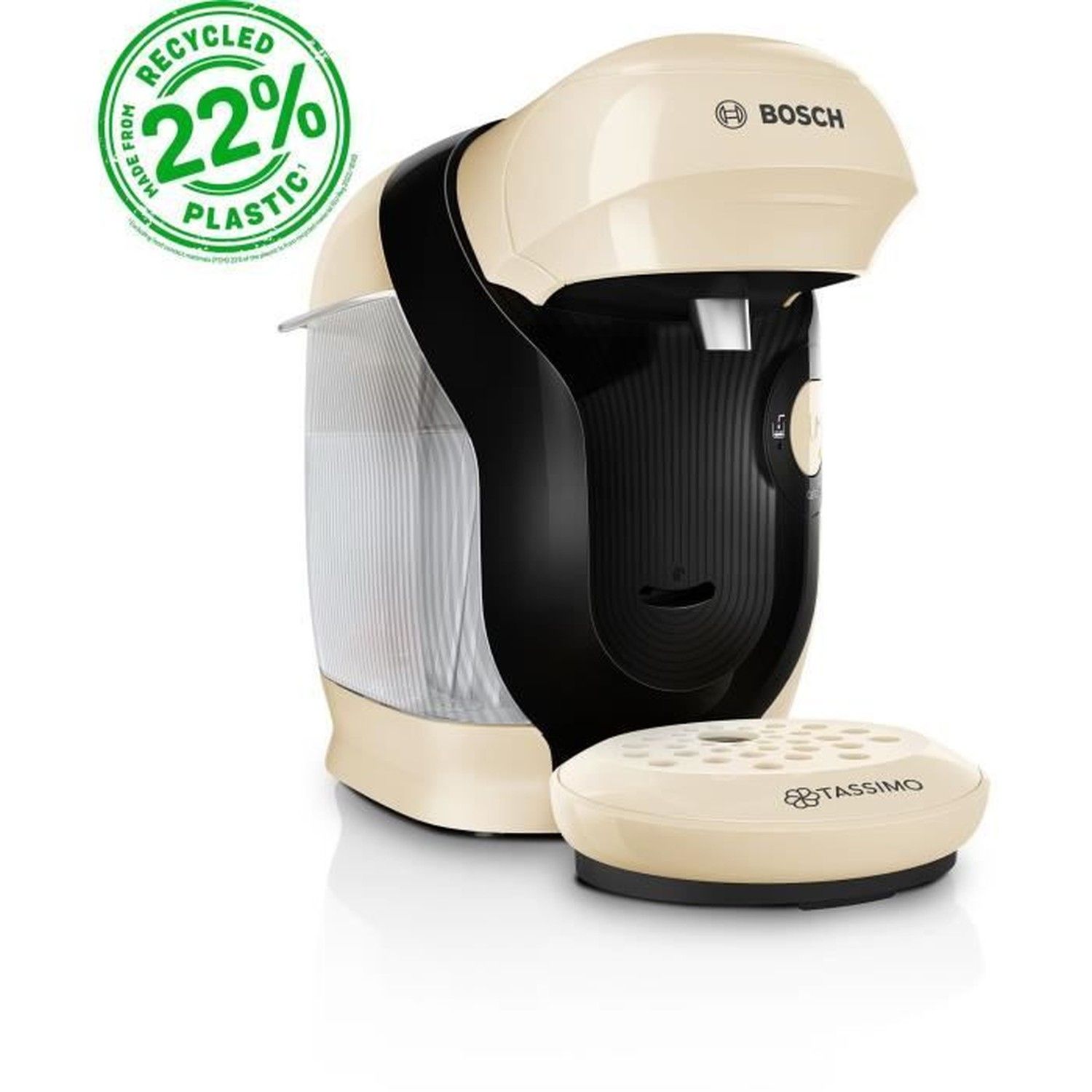 Machine a café multi-boissons bosch - tas16b4 - tassimo t16 finesse