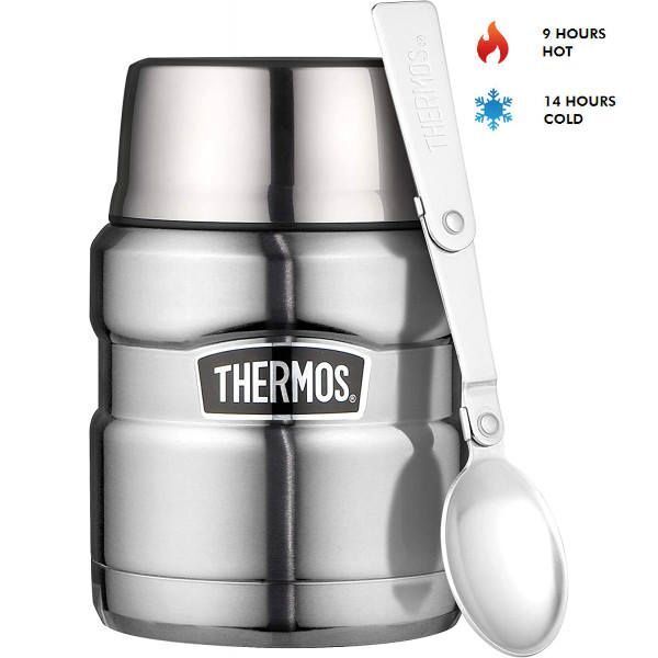 Thermos GTB Stainless King Mug de voyage Framboise 470 ml Thermos GTB Stainless King Mug de voyage Framboise 470 ml