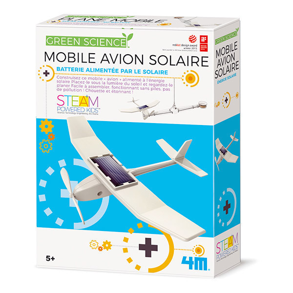 Kit Construction Avion En Bois Solaire - Hélicoptère à Monter, Jouet éducatif STEM Pour Enfants 7-14 Ans