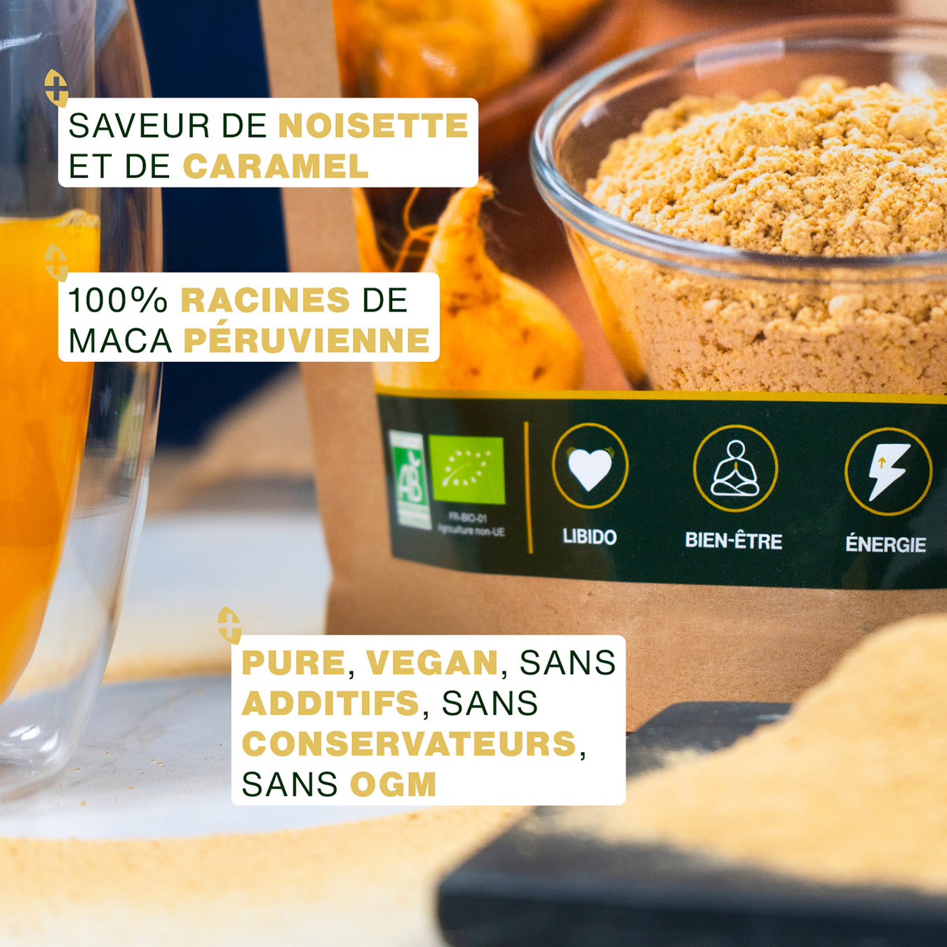 Capsules De Maca (rouge, Jaune, Noire) Avec Ashwagandha - 60 Gélules, Extrait Concentré, Expiration Avril 2027