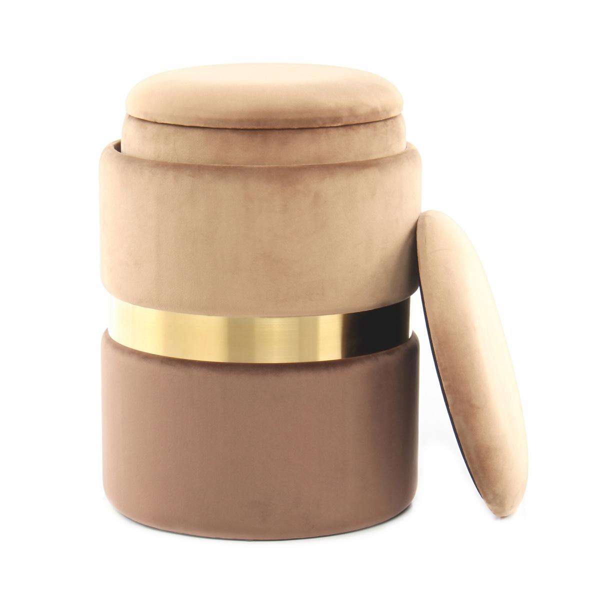Tabouret En Pin Massif - 38 X 19 X 21 Cm - Capacité 100 Kg - Design Simple Et Polyvalent