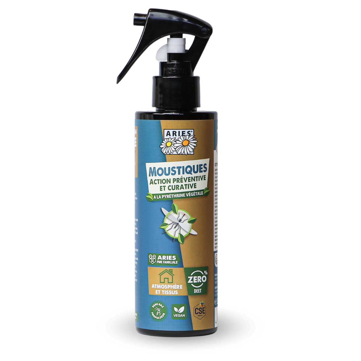 Anti-moustiques spray atmosphère et tissus 200ml