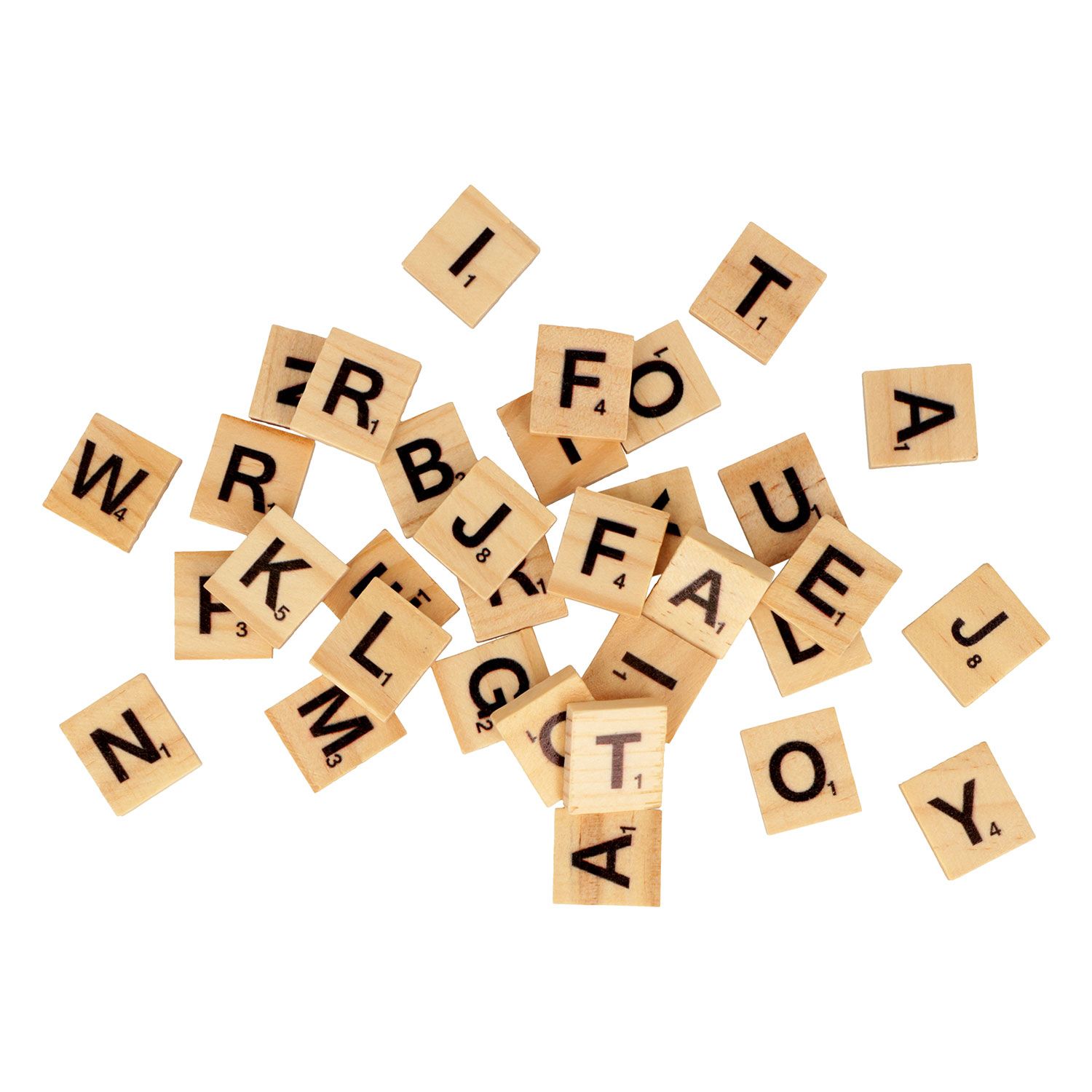 Lettres scrabble en bois Greenweez