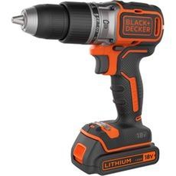 BLACK+DECKER BEHS01K-QS Marteau Perforateur 650W SDS+ 1.6J - 3 Fonctions + Mallette - Orange