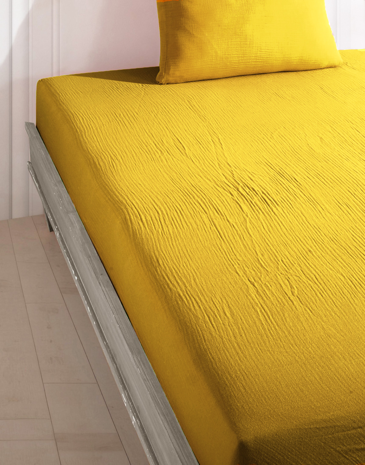 Drap Housse 140x190 Cm Palmier, 3D Paysage Marin Tropical Drap-Housse En Microfibre, Drap Plat 2 Personnes, Drap Housse Avec 2 Taie D'oreillers Pour Matelas Épais BL207