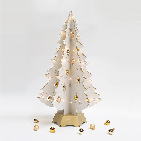 Sapin de Noël ecoresponsable / coul. blanche / 80cm de haut Greenweez — free download