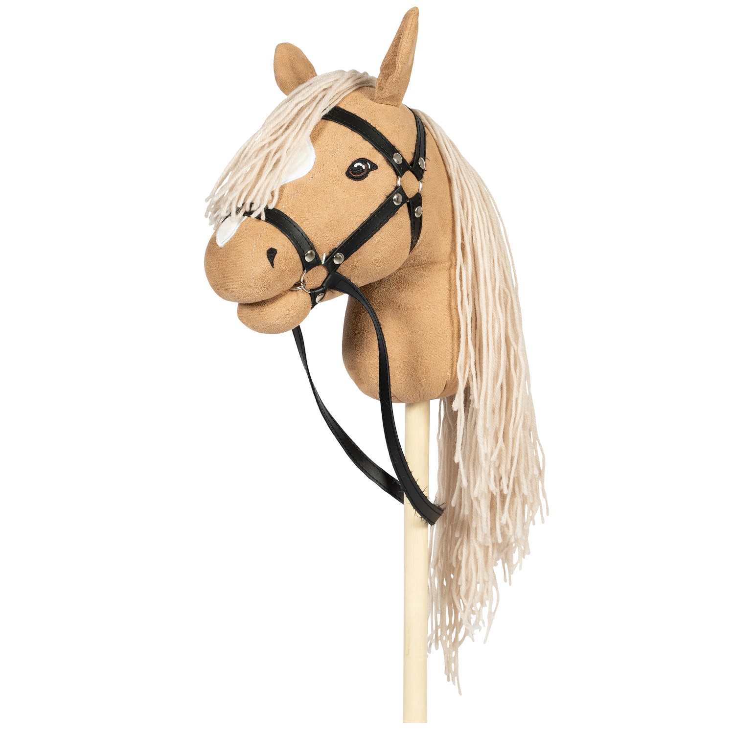 Nipitshop Patchs à coudre ou à repasser Motif tête de cheval rose