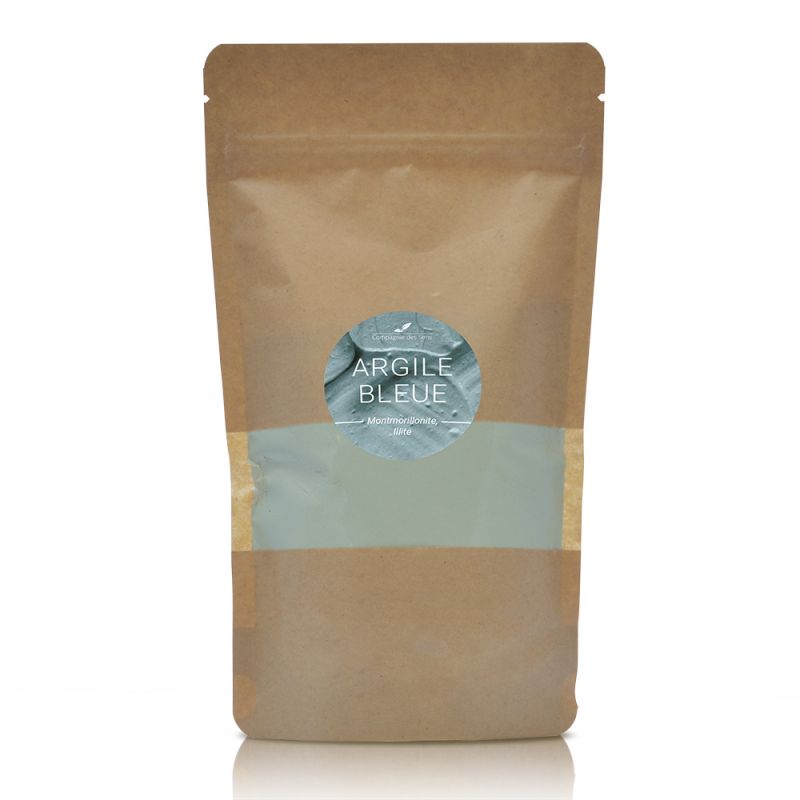Naturado Grüner Ton (Montmorillonit) 300 G – Bio-zertifiziert, Für Gesichtsmaske, Umschläge