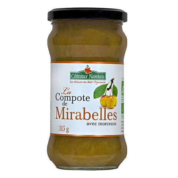 Compote de mirabelle 315g Greenweez