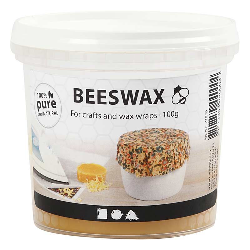Cire D'abeille 100% Naturelle - 30 Feuilles 90x130mm - Pour Bougies, Cosmétiques, Savons & Plus