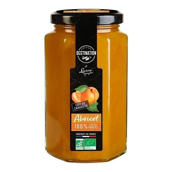 Confiture abricots 100 fruits 300g Bio Greenweez
