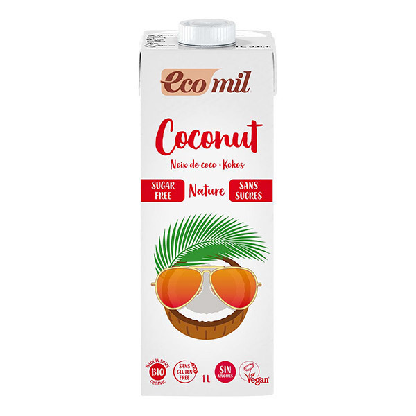 Boisson coco sans sucres bio 1L | Greenweez