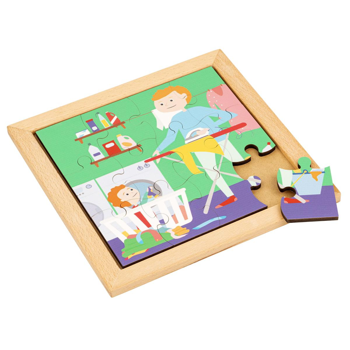 ZERONE Puzzles en bois pour les tout-petits Puzzles en bois pour tout-petits, jouets éducatifs