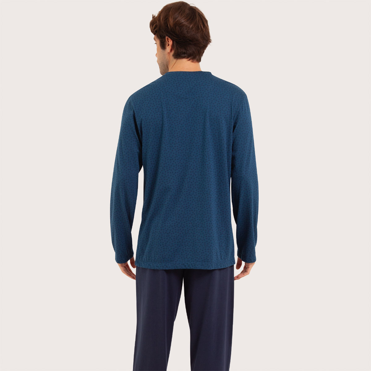 Pyjama Long Homme Coton Bio Eminence - T-Shirt Et Short Confortable Pour Nuits Réparatrices