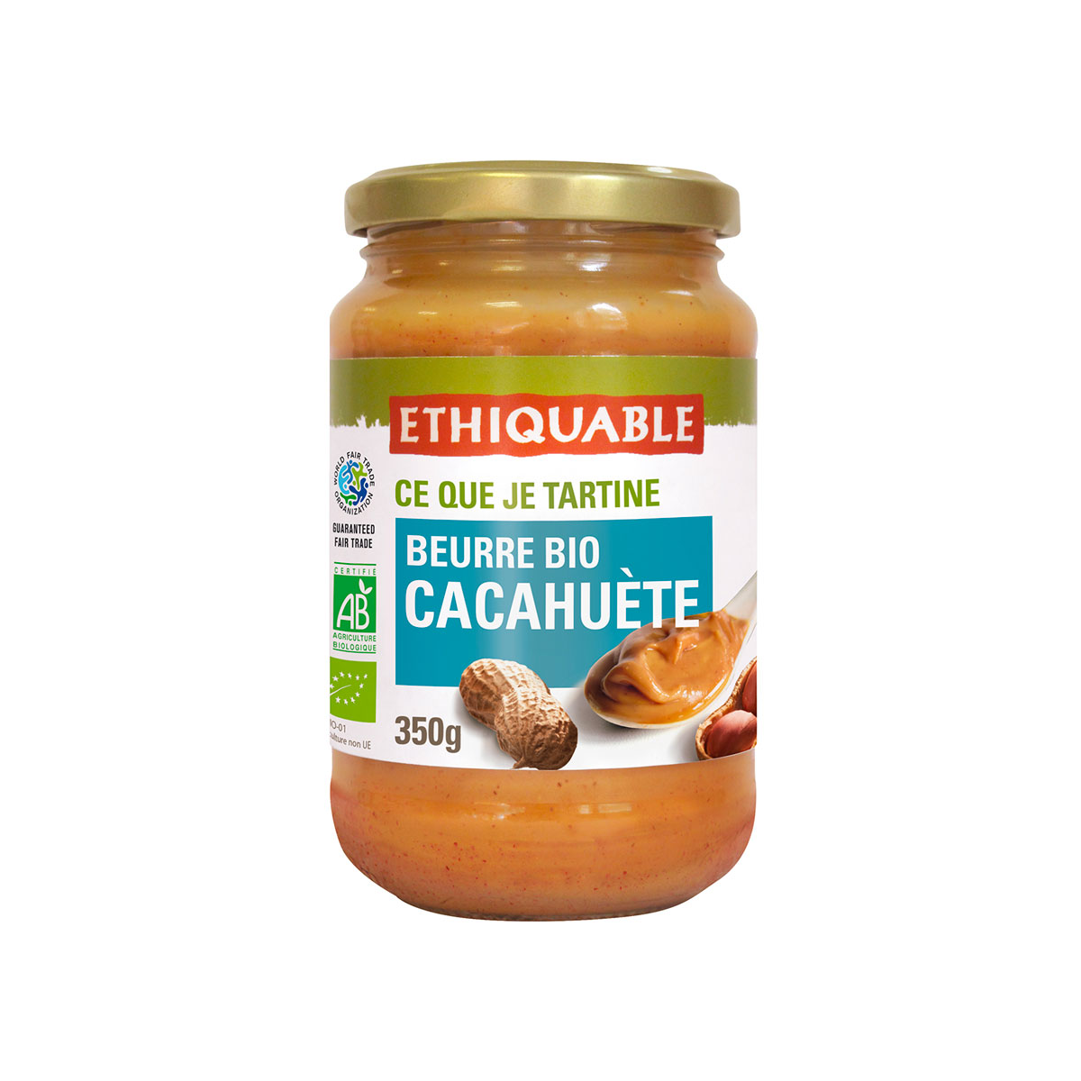 Beurre de cacahutes bio 350g | Greenweez