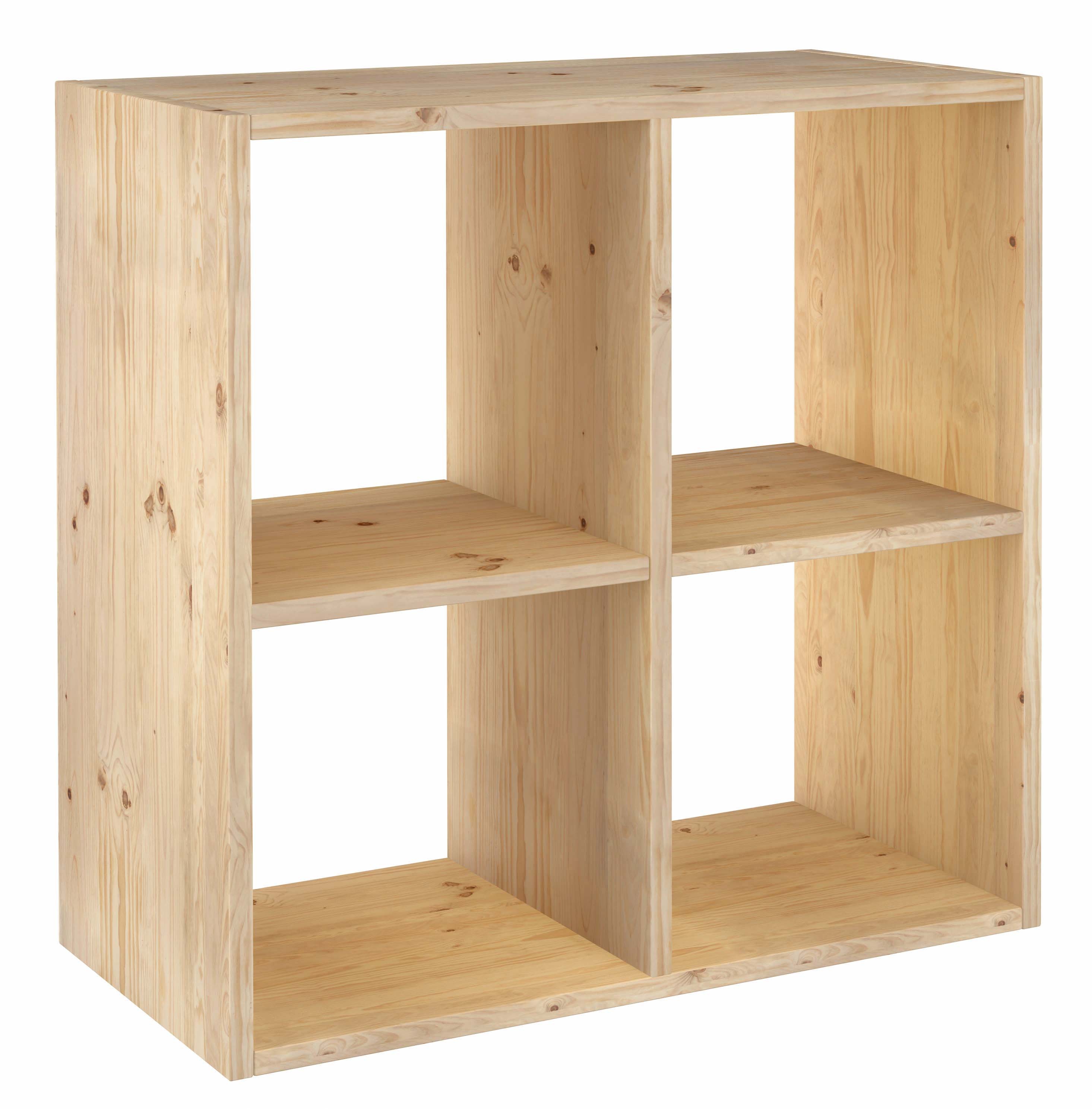 Étagère Pin Etagère pin massif - Germain 2X2 | Greenweez