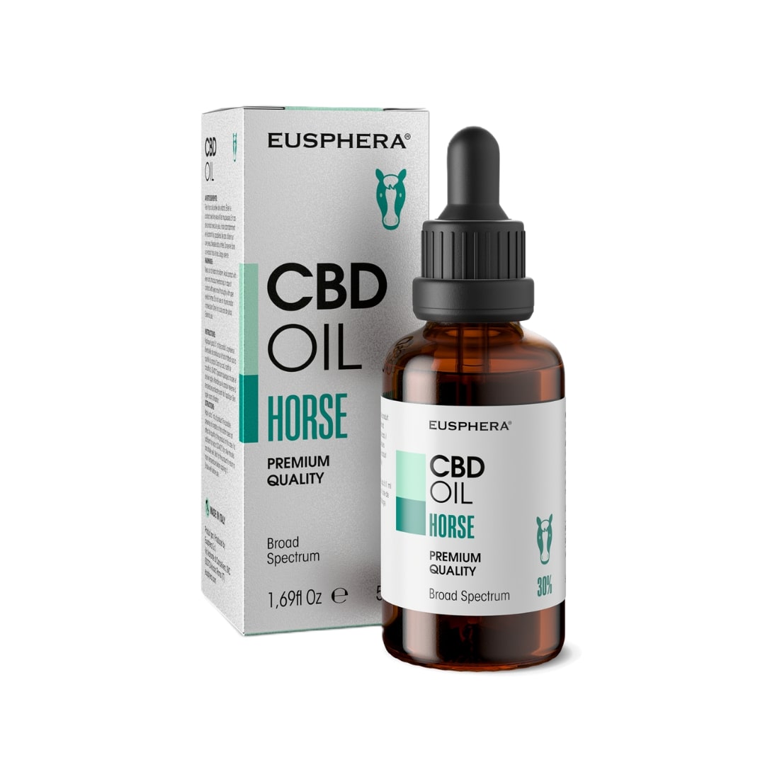 Huile CBD 30% Cheval- Chanvre apaisante et naturelle 50 ml | Greenweez