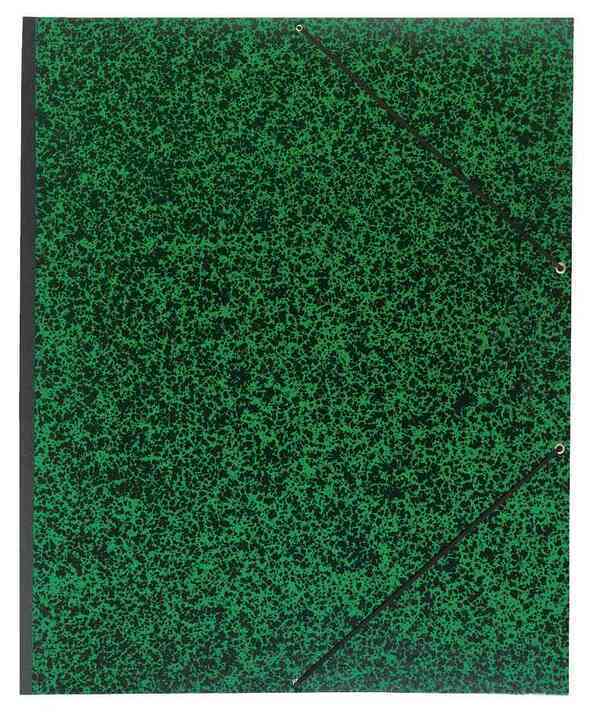 EXACOMPTA Carton à dessin Vert avec poignée et élastique 59 x 72 cm