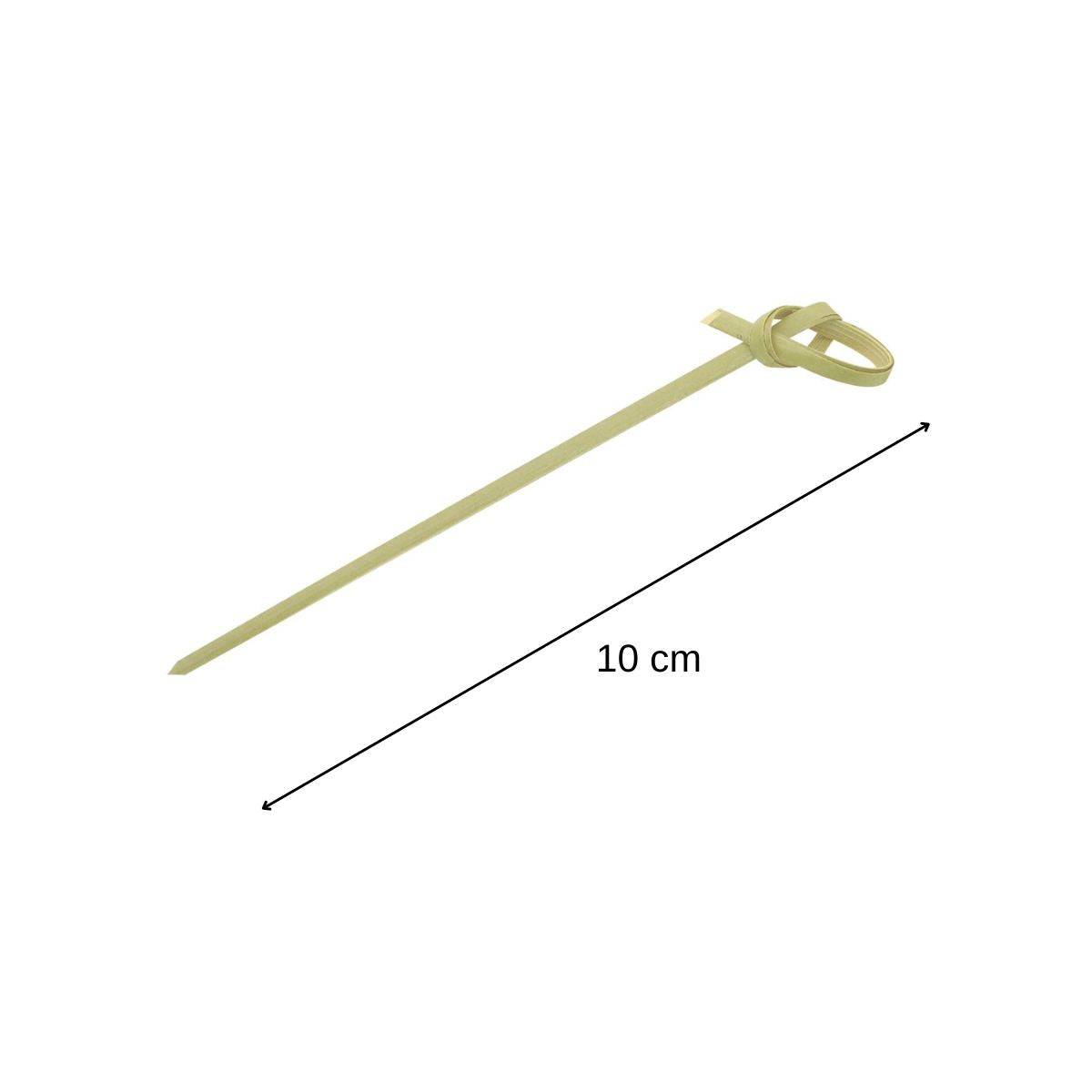 GRÄWE - 100 Brochettes Bambou 12cm | Pour Apéros & Créations Culinaires