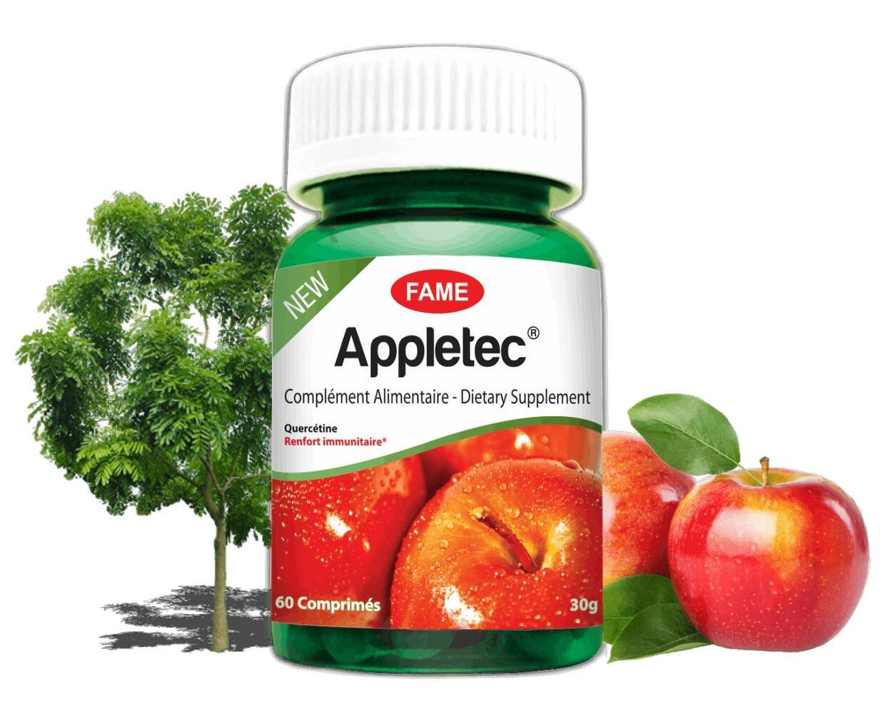 APPLETEC® 60 Comprimés, Quercétine Greenweez