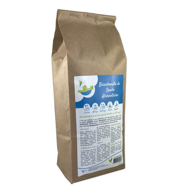 Bicarbonate Alimentaire - Sachet 1 kg | Greenweez