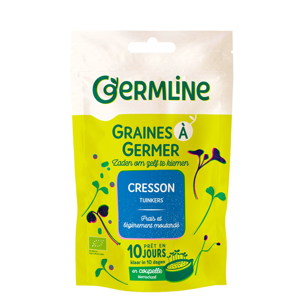 Graines à Germer Cresson - Paquet De 100g, Riche En Vitamines, Pour Culture En Coupelle