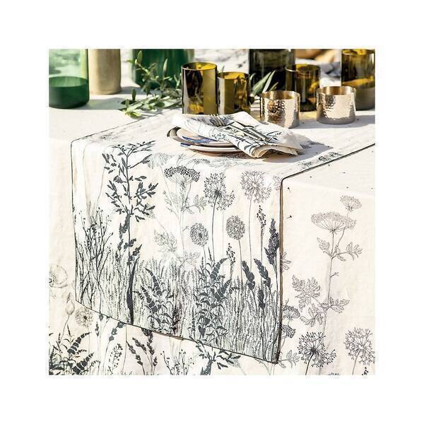 Chemin de table Garnier Thiebaut Citrons de Menton