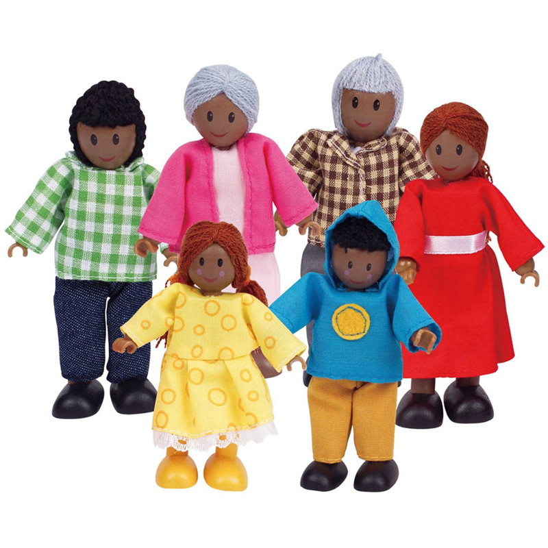 Totority 1 Set Famille Poupée Enfants Poupées Maison Poupées Famill