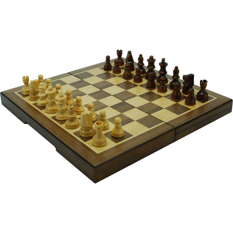 Jeu D'échecs En Bois Staunton – 32 Pièces De Tournoi, Roi 9,5 Cm, Bois Massif, Sacs De Rangement Inclus – Sans échiquier