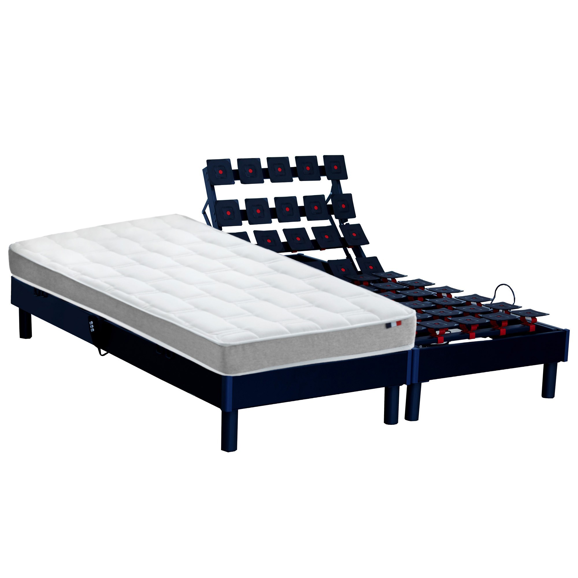 Lit Electrique 2x90x200 Avec Matelasnull