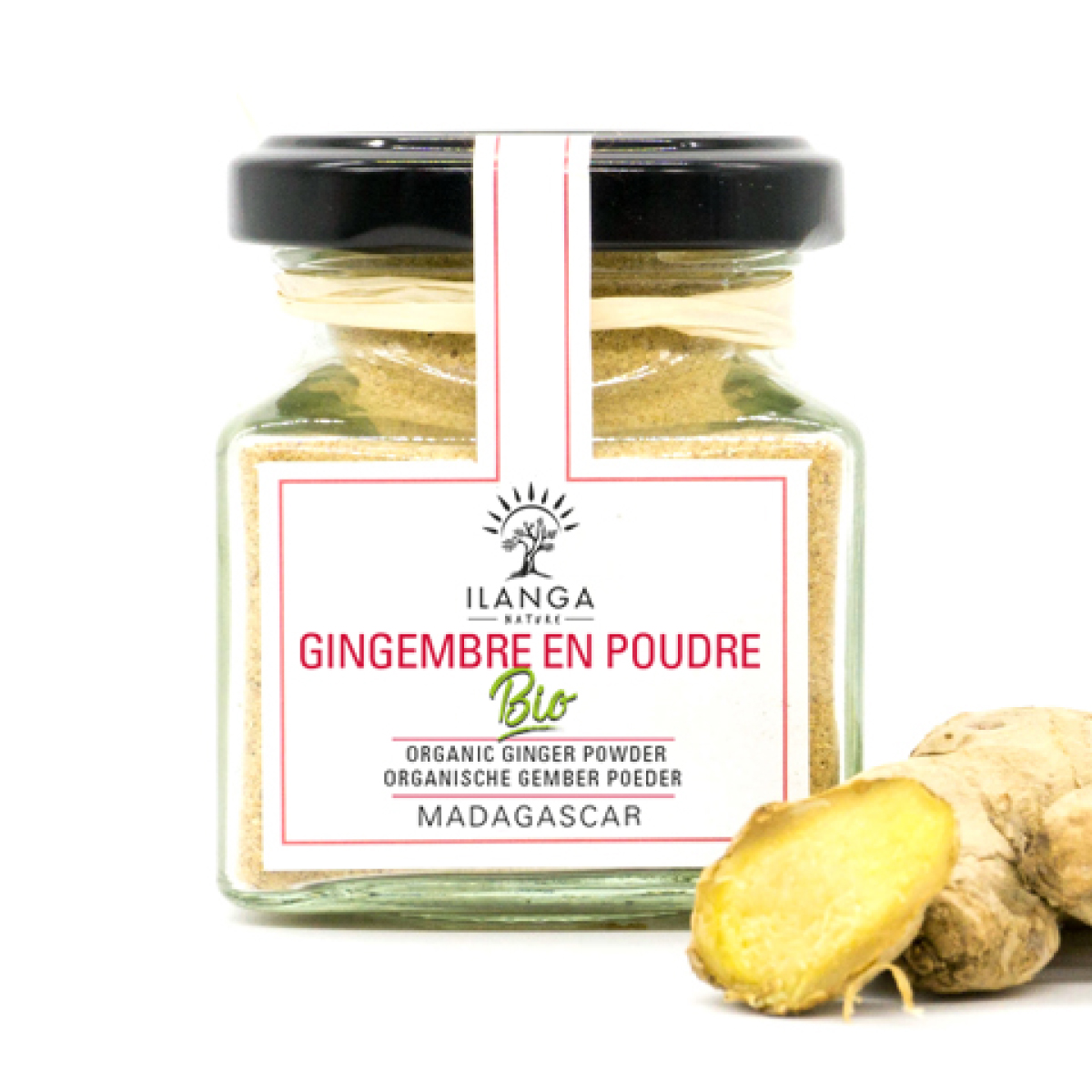 Gingembre en Poudre Bio 200G - Terroir Bio Martinique