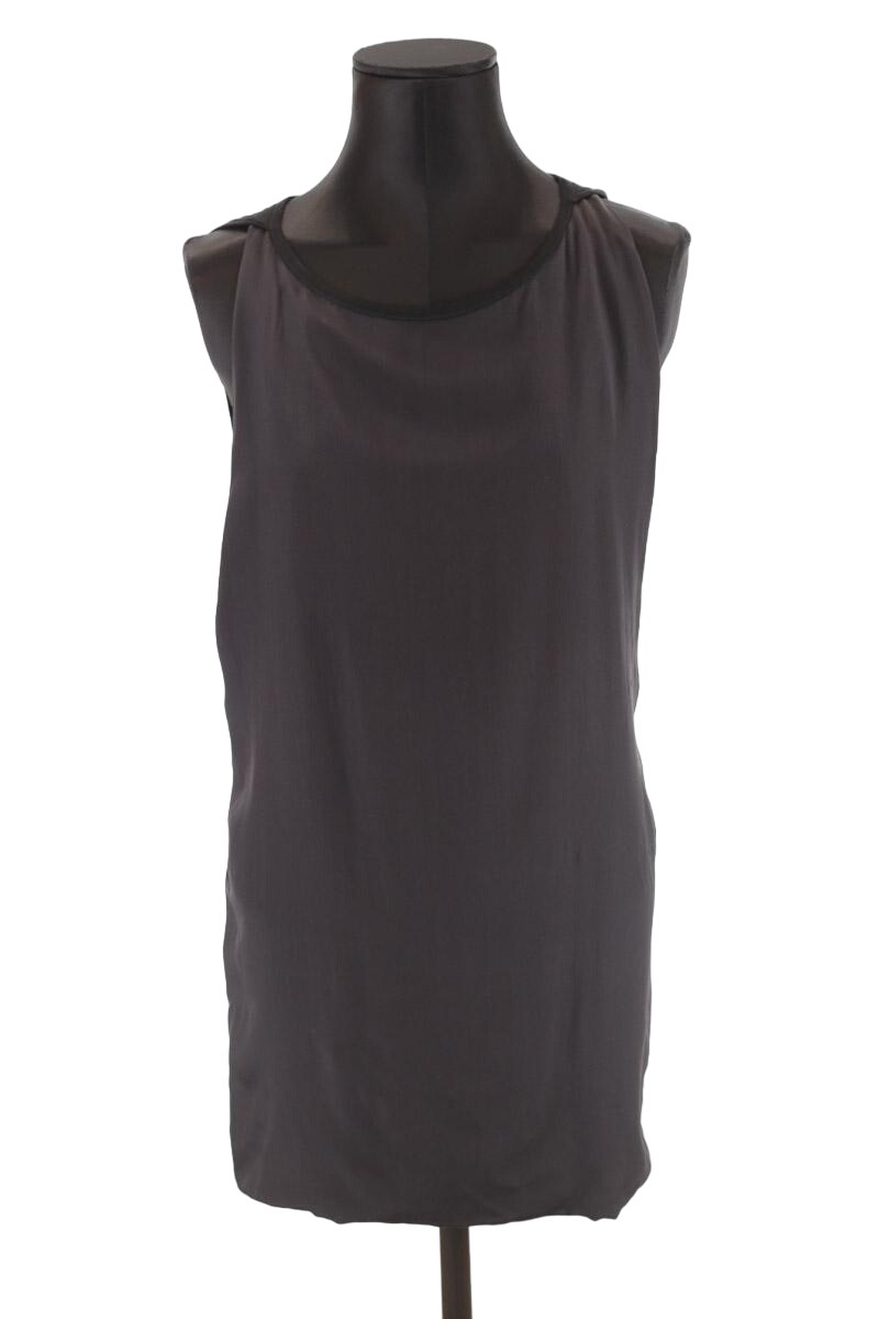 Robe Les Petites En 100% Soie - Couleur Marine - Taille L - Longueur 94 Cm - Neuf Sans étiquettes