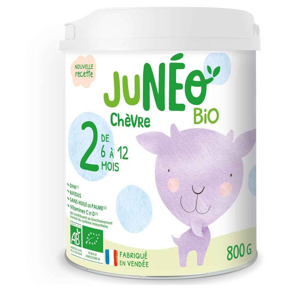 Lait Infantile Popote Bio 2ème âge - 800g - Dès 6 Mois (Fabriqué En France, Sans Huile De Palme)