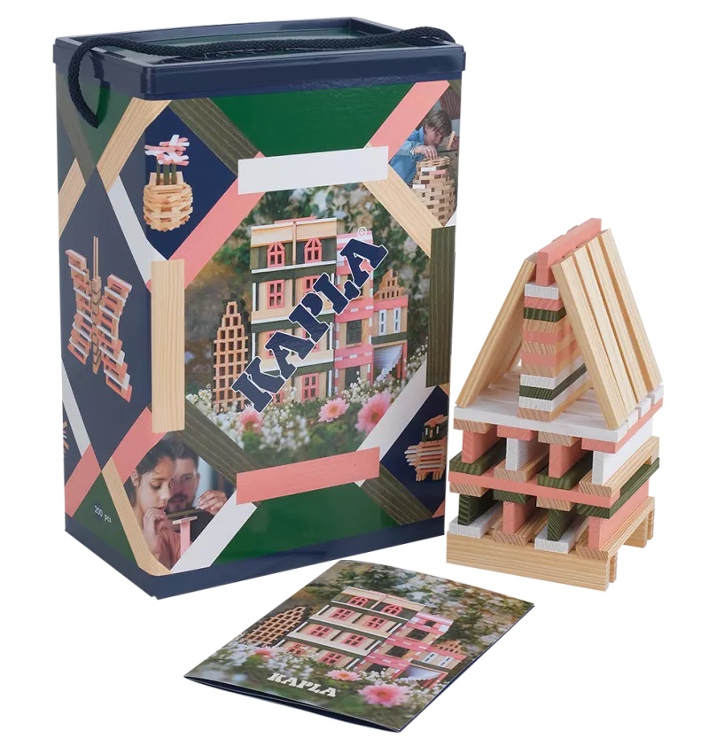 Boîte Kapla Complète - 200 Planchettes En Bois - Référence 1 - Occasion
