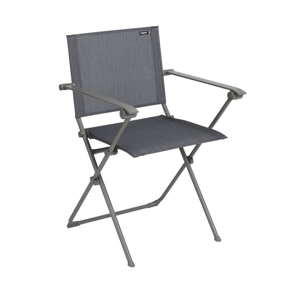 Fauteuil Haut Flex Noir Midland avec élastique de confort Camping-car