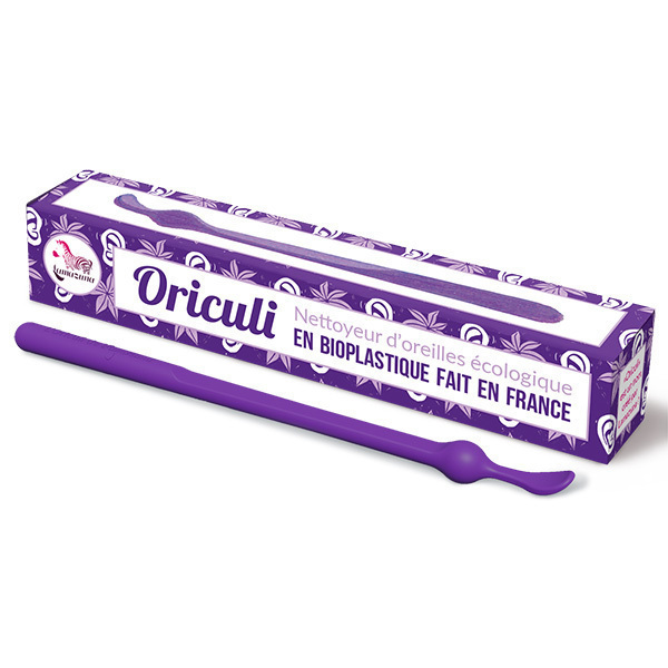 Oriculi Lamazuna - Cure-oreille Bioplastique - Lot De 4 Couleurs - Zéro Déchet - Fabriqué En France