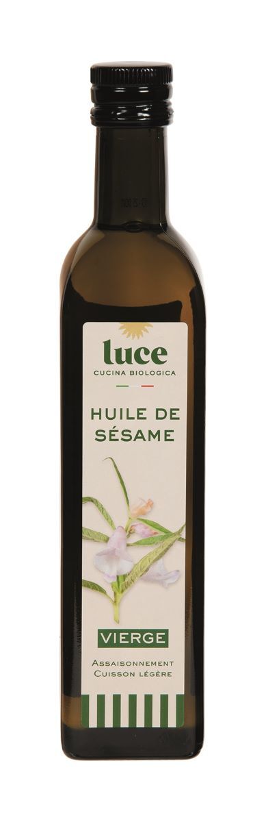 Huile De Sésame Bio Vierge Pure - 1 Litre - 100% Naturelle - Origine France - Culinaire