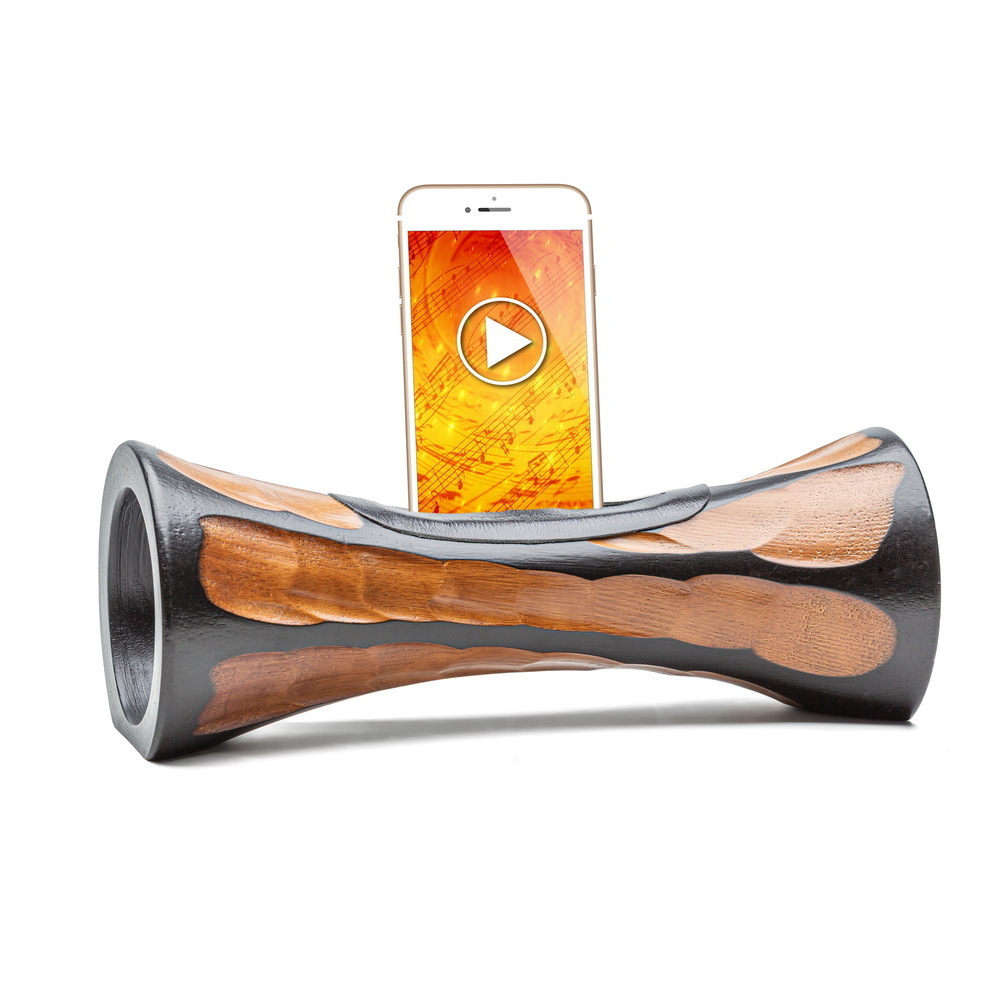 Amplificateur De Son Gramophone – Enceinte Passive Rétro Pour Smartphone, Fait Main, France