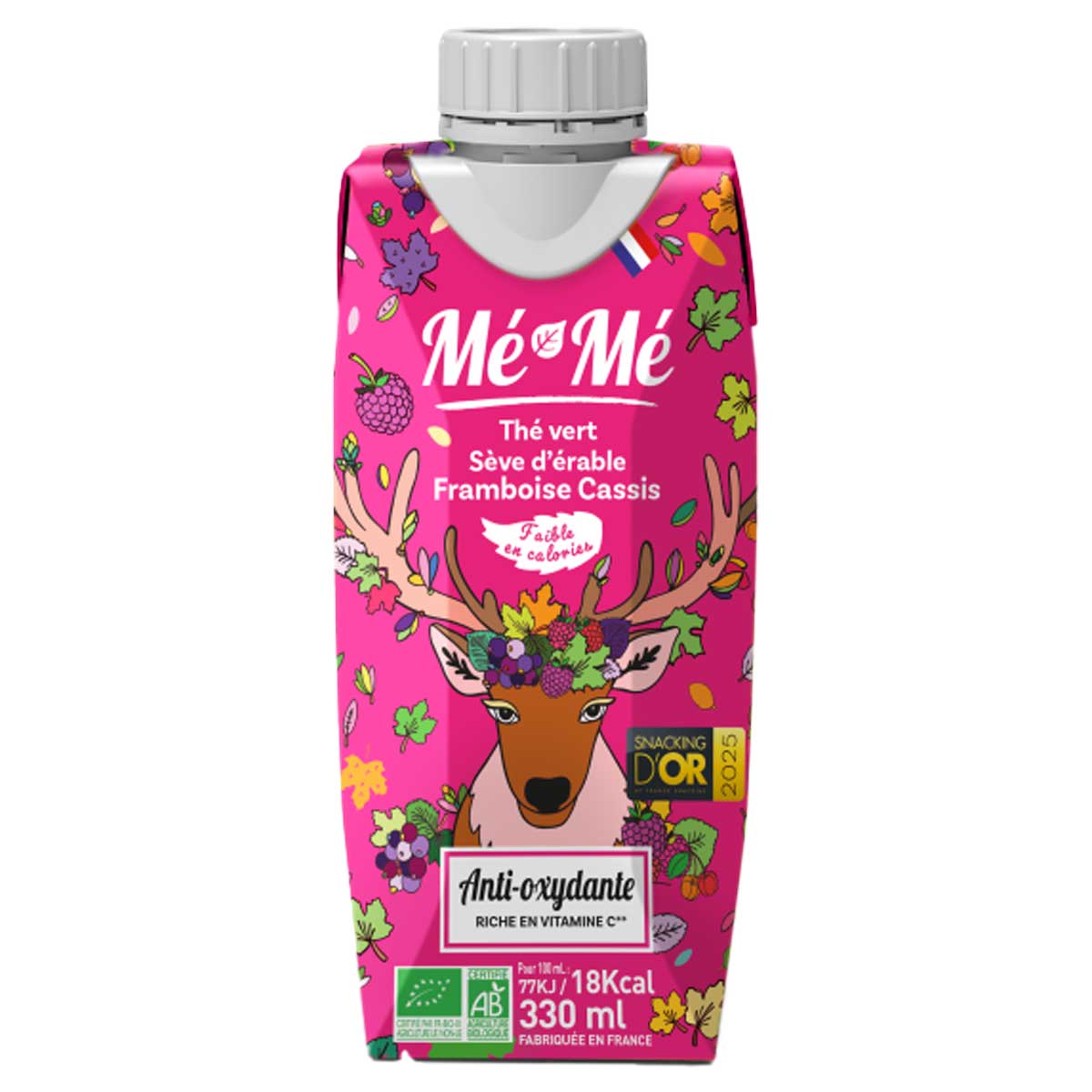 Thé froid anti-oxydant sève d'érable, matcha, fruits rouges b | Greenweez