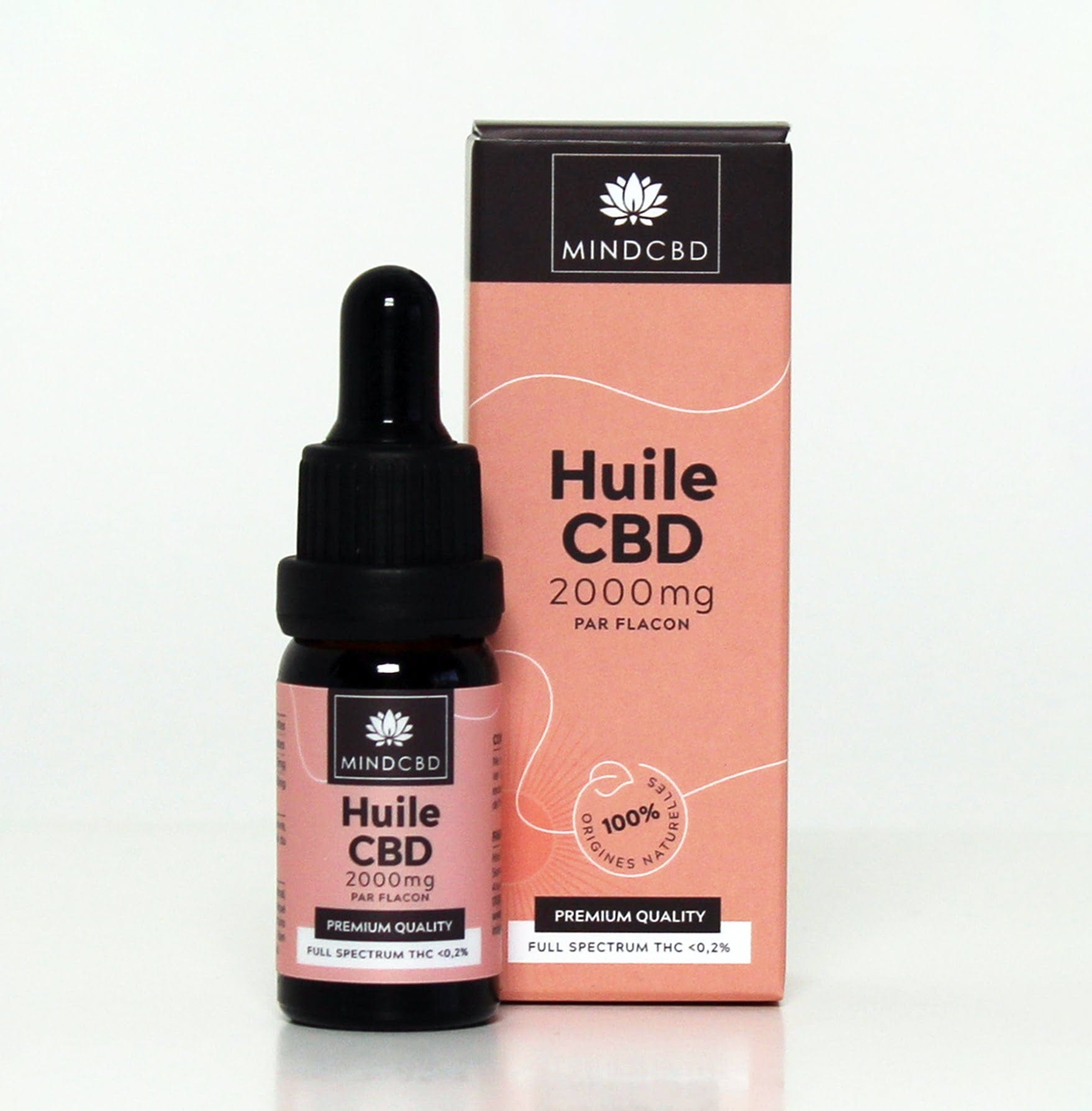Huile CBD Premium Full Spectrum 20% / 2000mg (10ml) | Greenweez