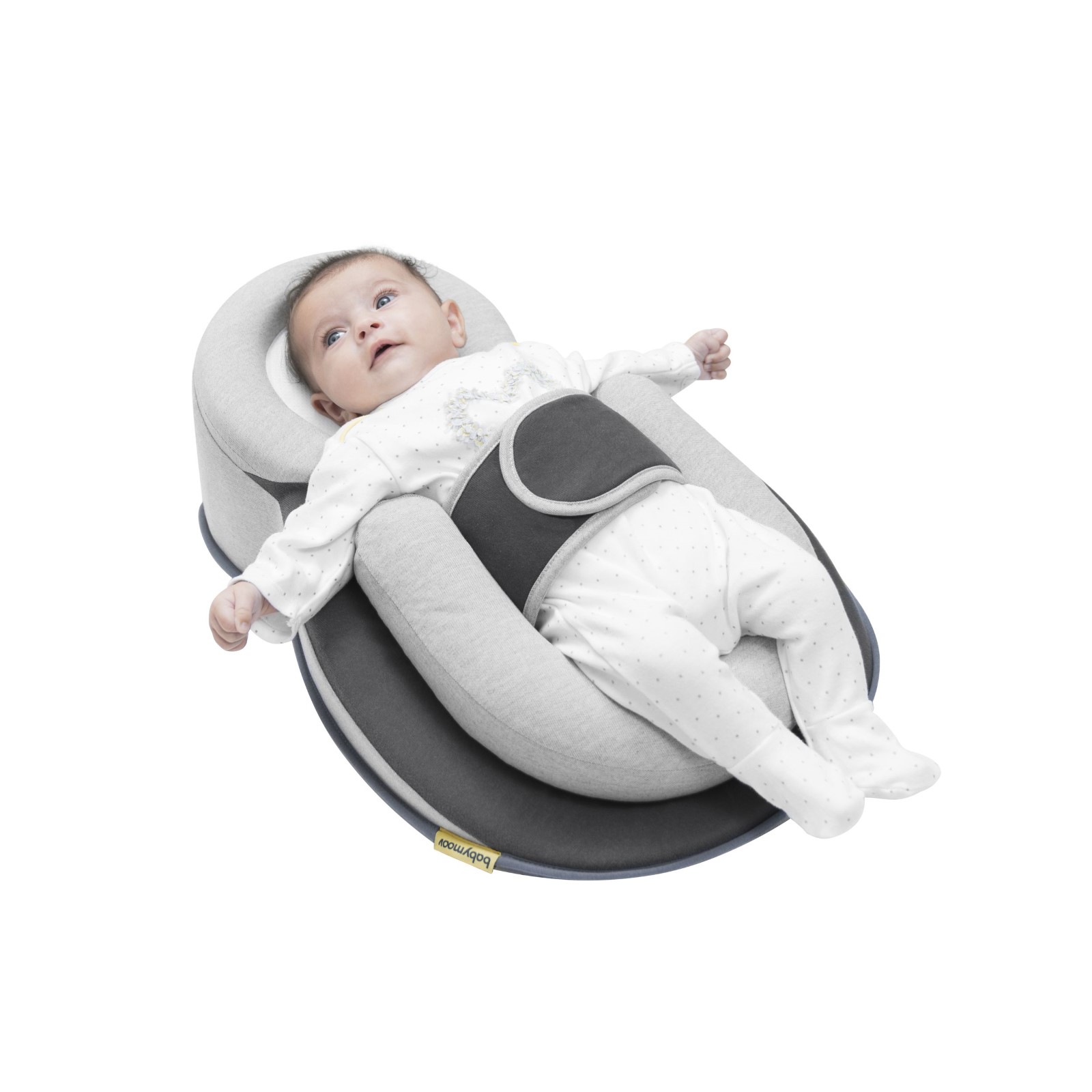Réducteur De Lit Bébé Incliné à 15° - Anti-reflux, Tête Plate - Housse Lavable, Compatible Berceaux