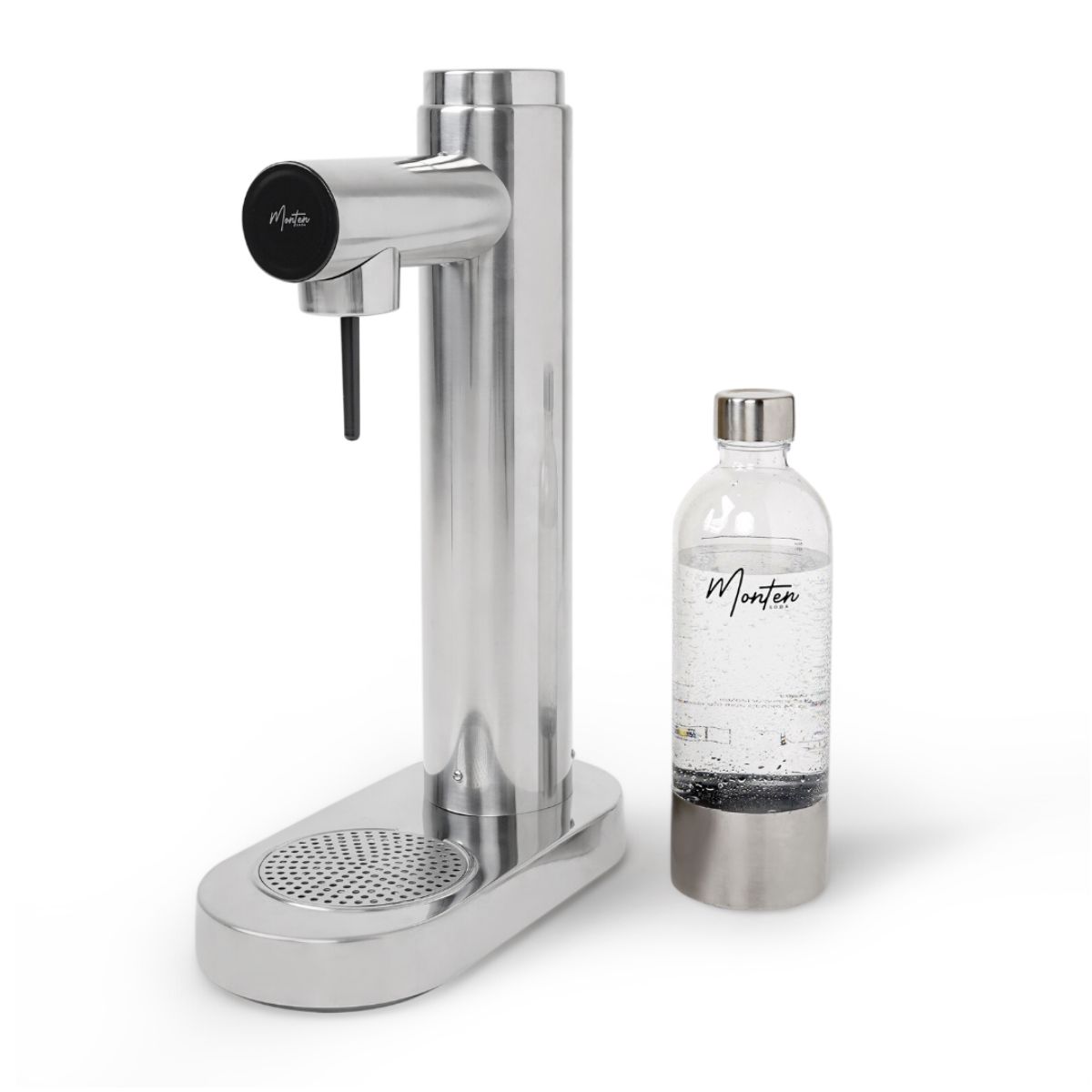 Machine à eau pétillante Aarke Carbonator 3 Noir avec une bouteille PET incluse