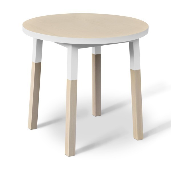 Table ronde diamètre 90 cm, 100% frêne massif | Greenweez