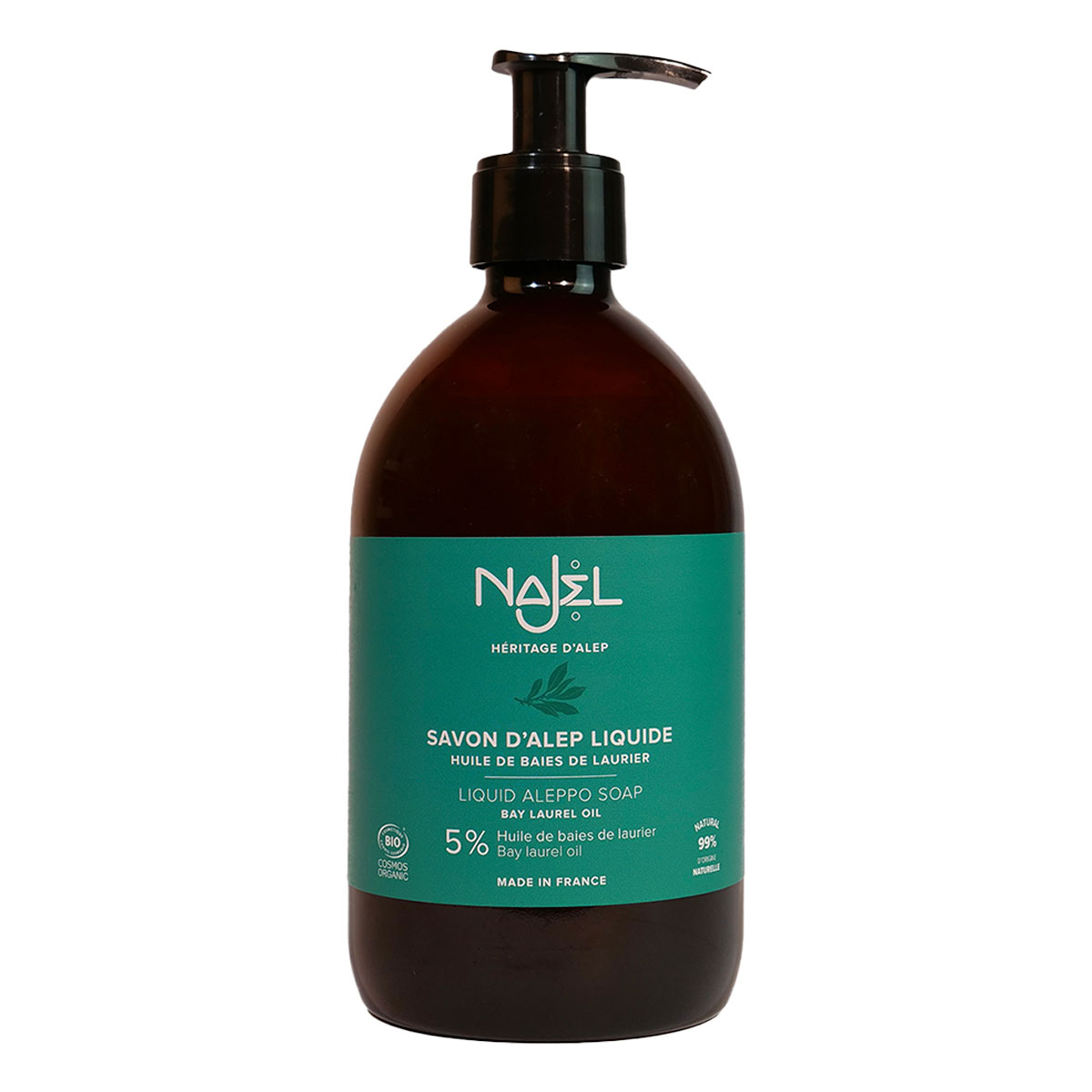 Savon d'Alep liquide 500ml Greenweez