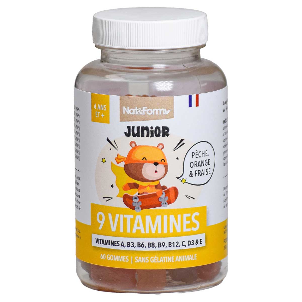 Nat & Form Gummies 9 vitamines enfants x 60 Greenweez — free download