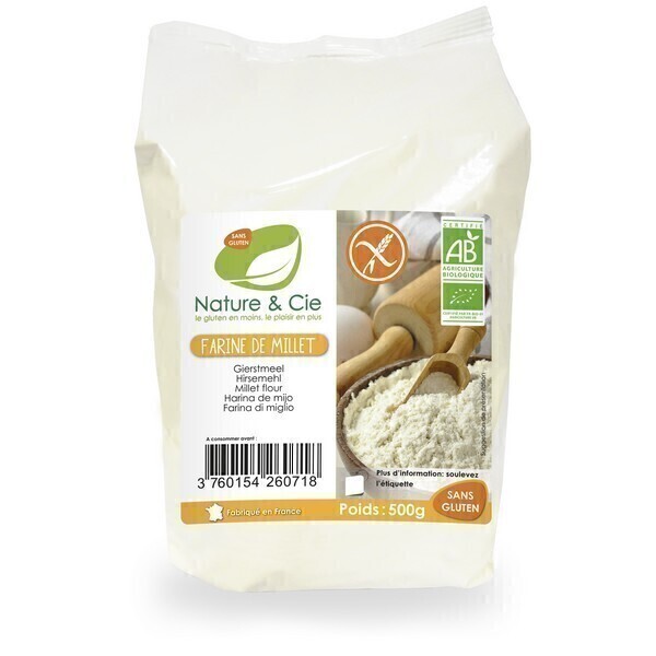 Farine de millet 500g Greenweez