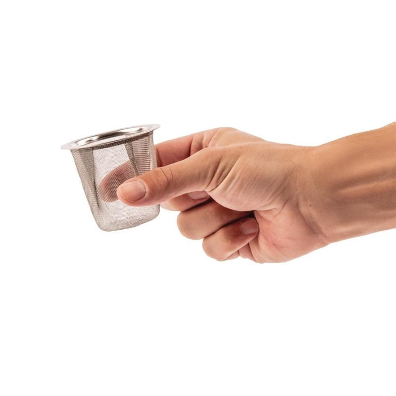 Chef Aid Passoire à Thé En Plastique Blanc 6 Cm