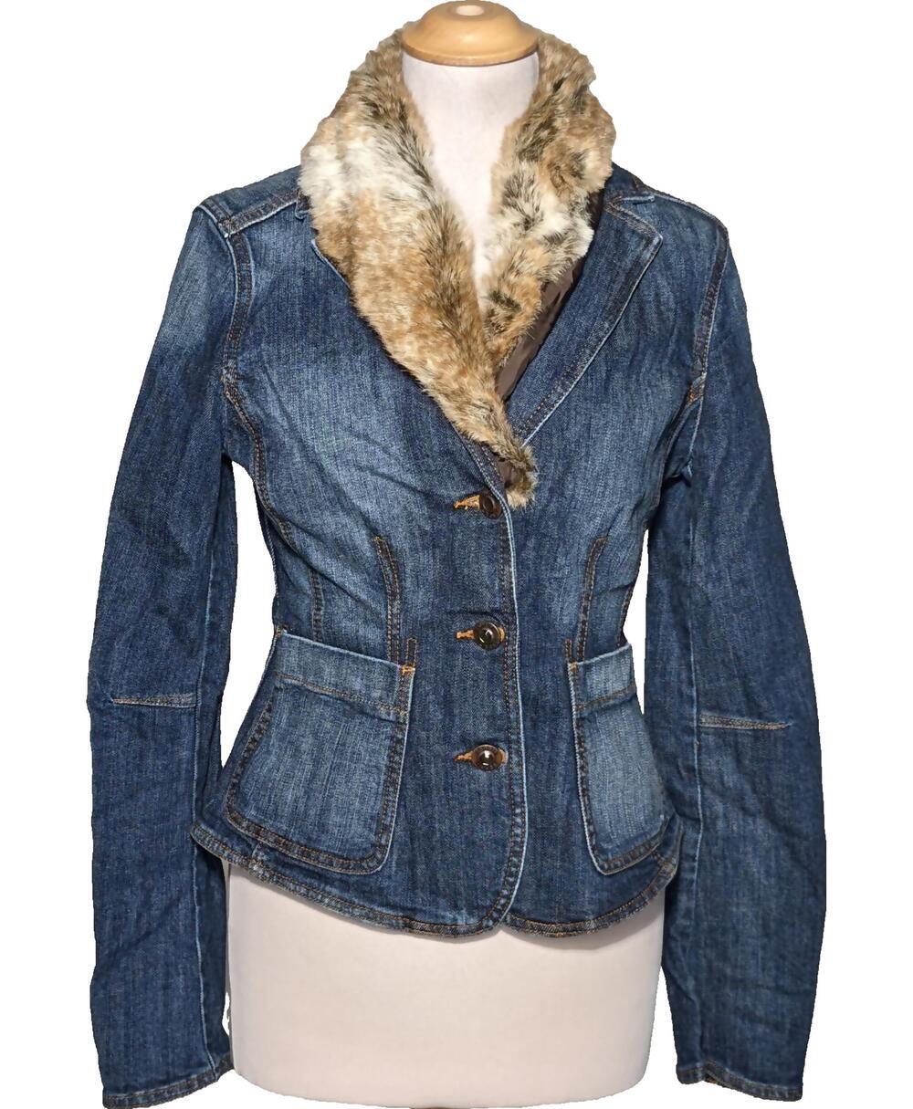 Veste Mi-saison Esprit Femme - Taille 38 (EU) Kaki - Coupe Ample Et Décontractée
