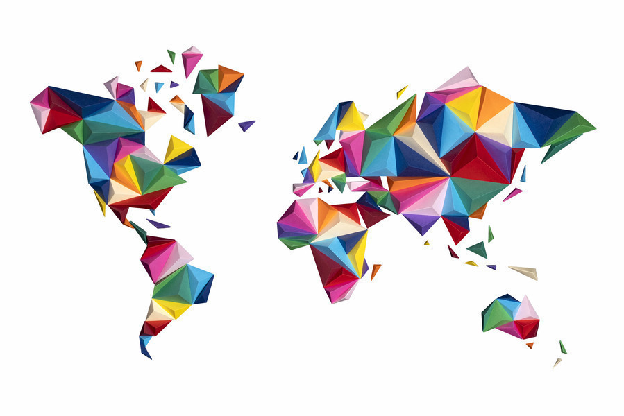 Mappemonde Multicolore Taille S Greenweez